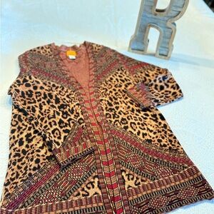 Ruby Rd. Colorful Knit Cardigan